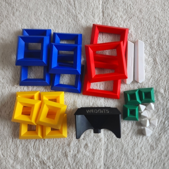 Wedgits Other - Wedgits Building Block Toy Set Lot educational pyramid stacking